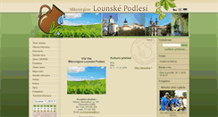 Desktop Screenshot of lounske-podlesi.cz